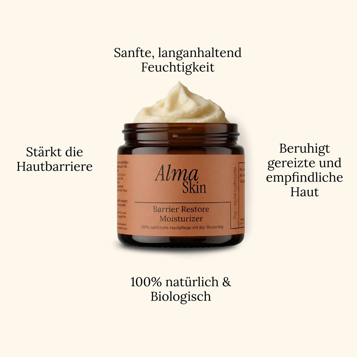 Barrier Restore Moisturizer mit Bio-Rindertalg