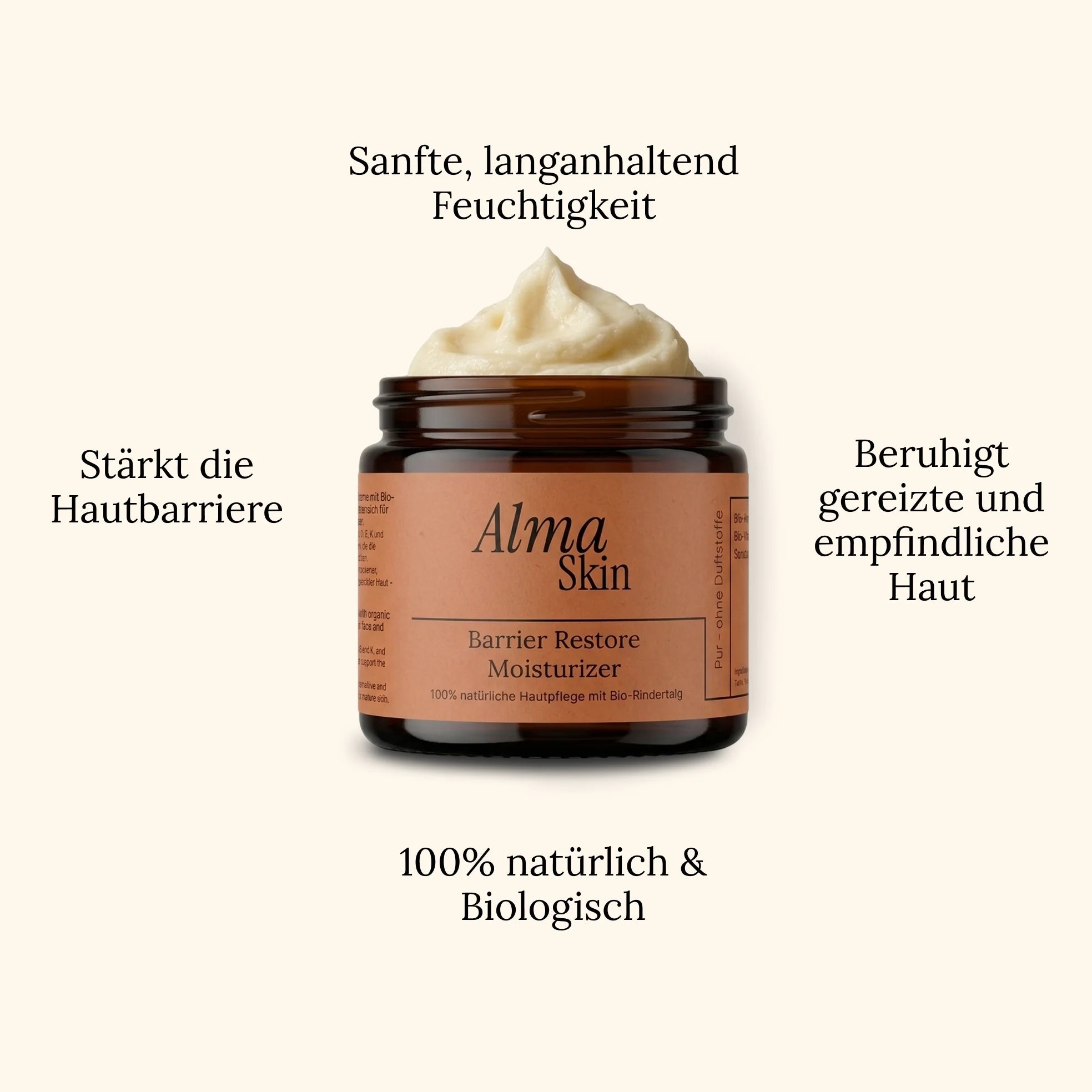 Barrier Restore Moisturizer mit Bio-Rindertalg