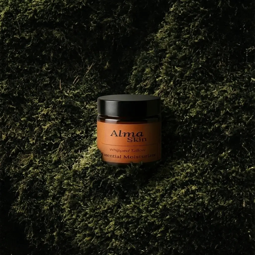 AlmaSkin Moisturizer auf Moos