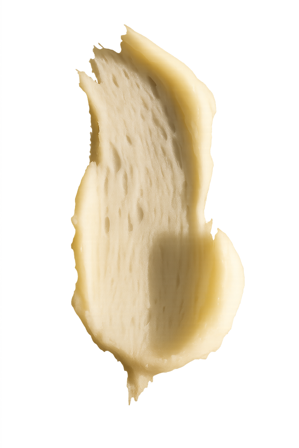 AlmaSkin Rindertalg-Creme, luftig aufgeschlagen und weich aufgetragen.