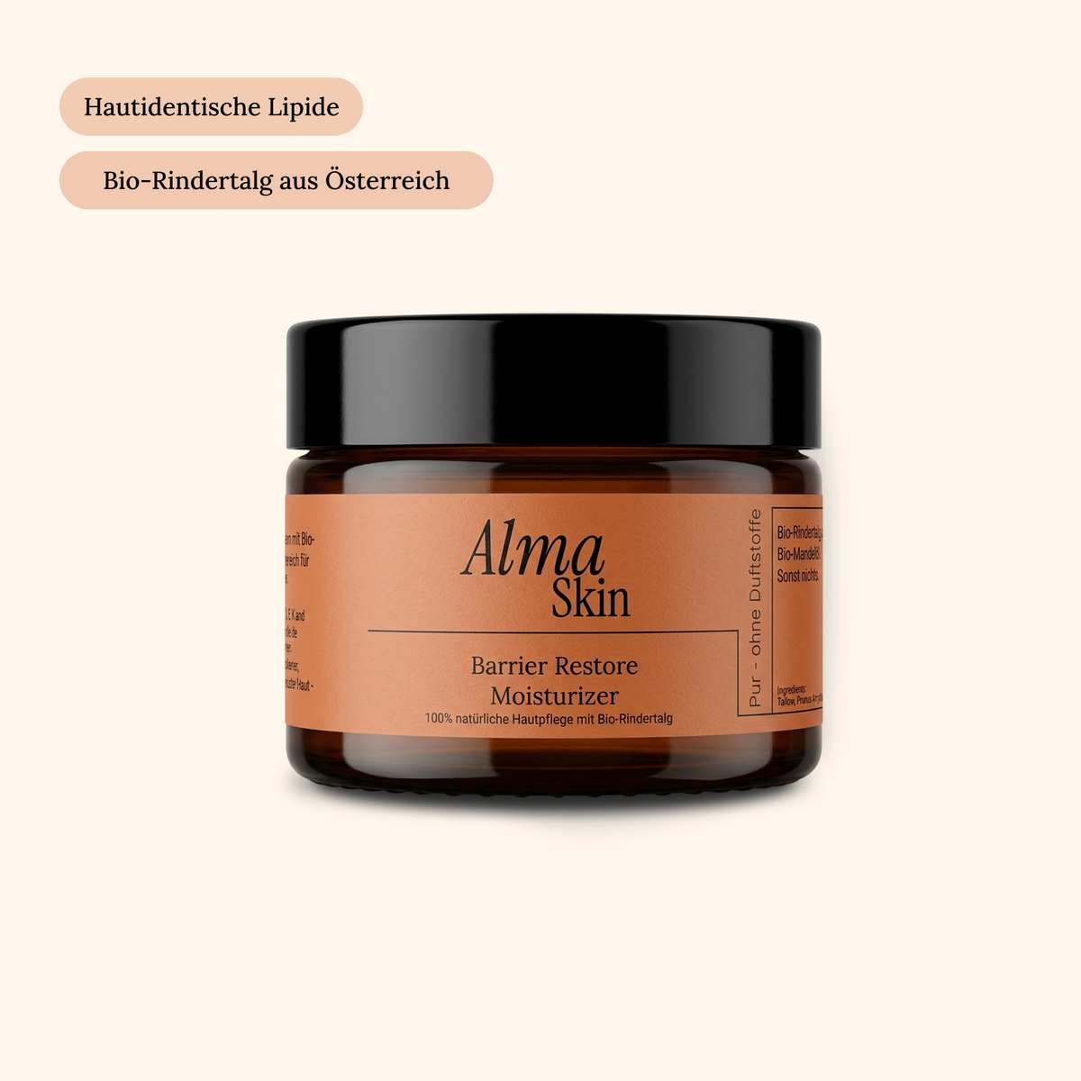 Barrier Restore Moisturizer mit Bio-Rindertalg