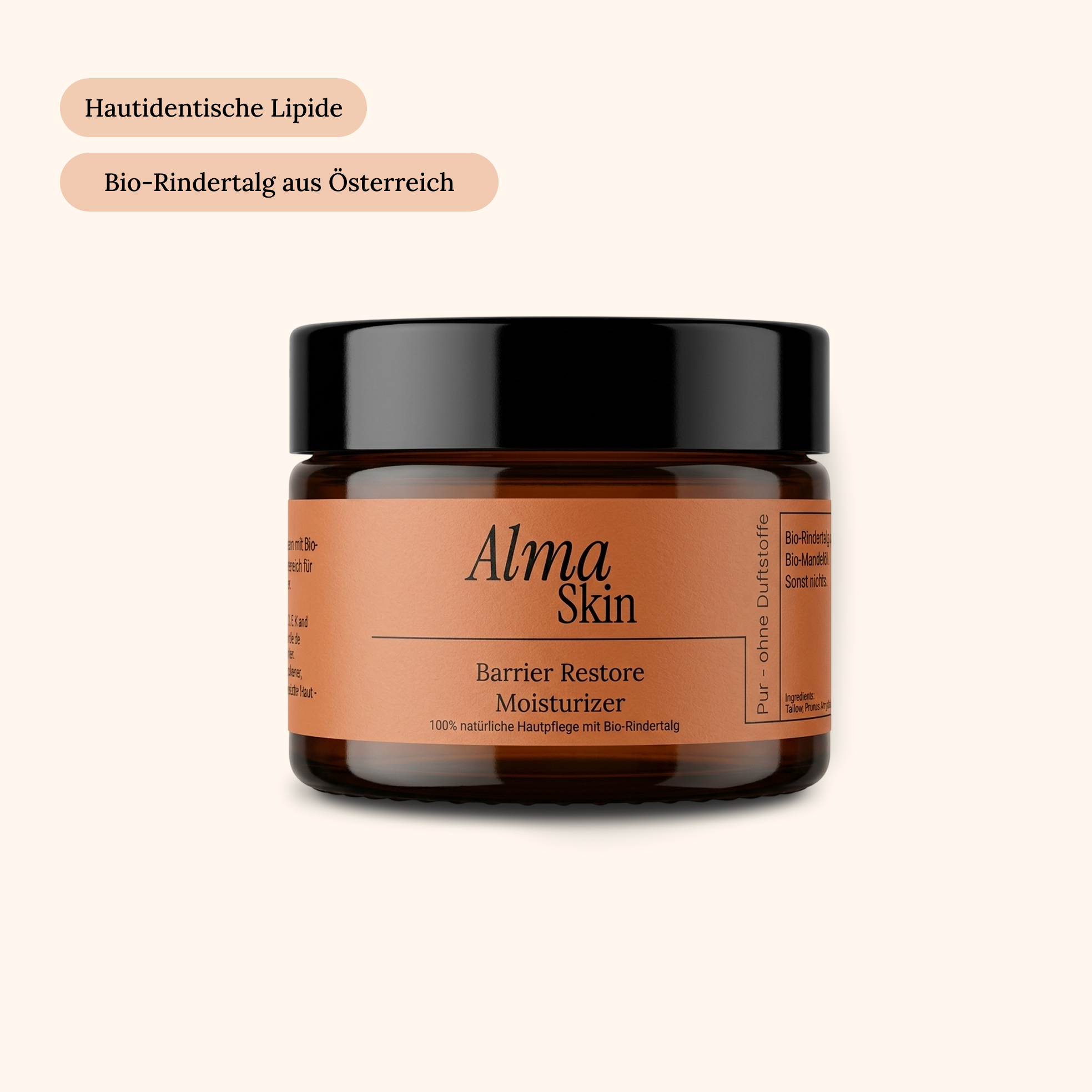 Barrier Restore Moisturizer mit Bio-Rindertalg